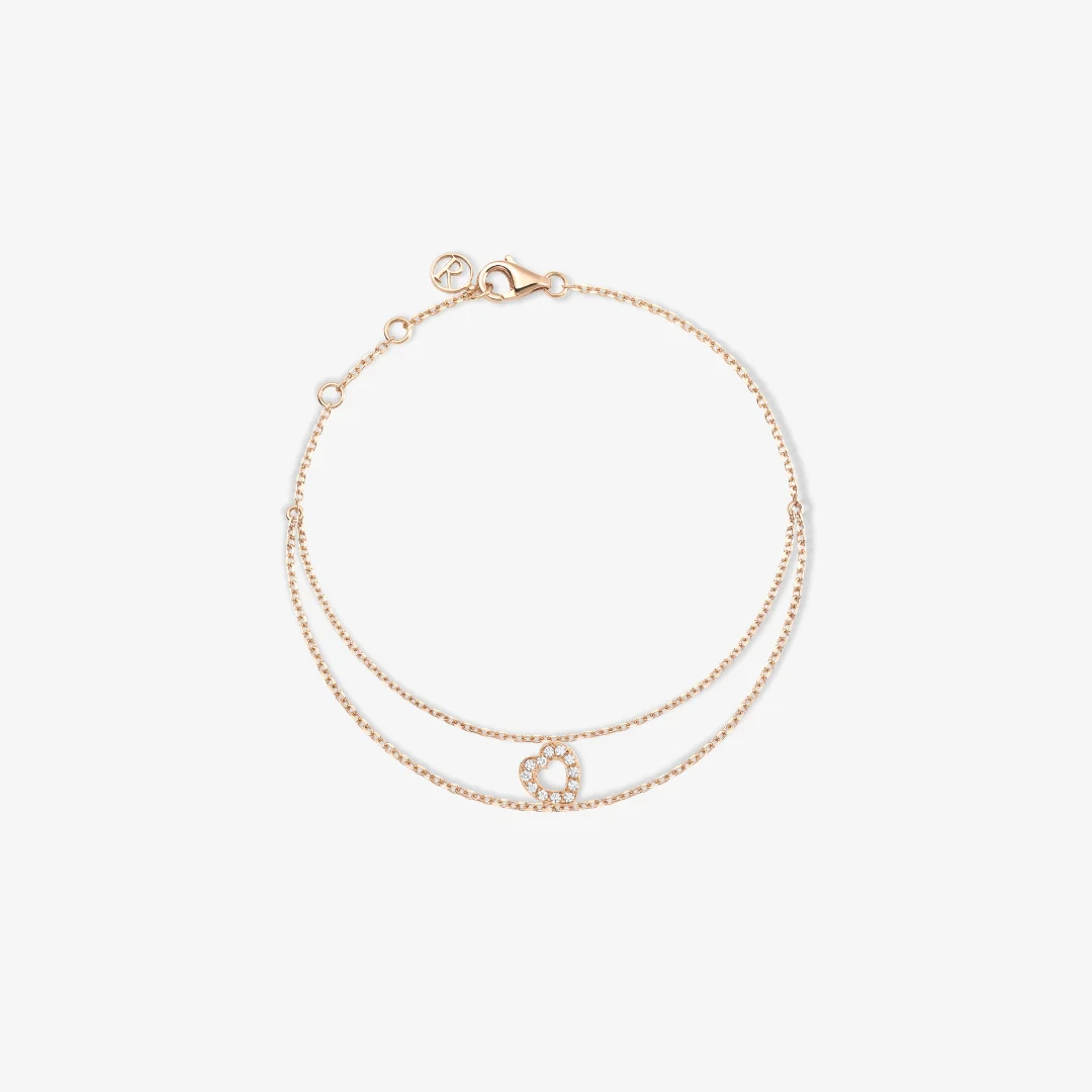 Letters Antifer Heart bracelet